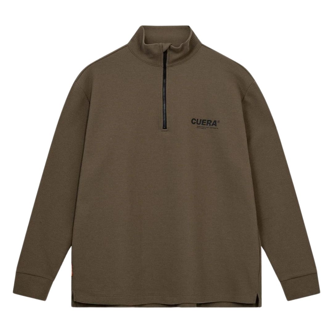 Cuera Active Structure Half Zip Army billede